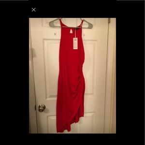 Sexy Night Out red dress with slit